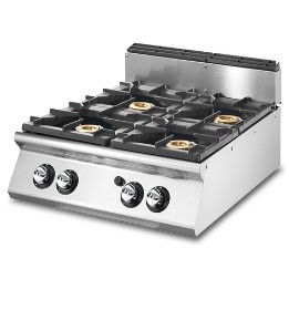 VS7080PCGT || GAS RANGE, TOP VERSION - 4 BURNERS
